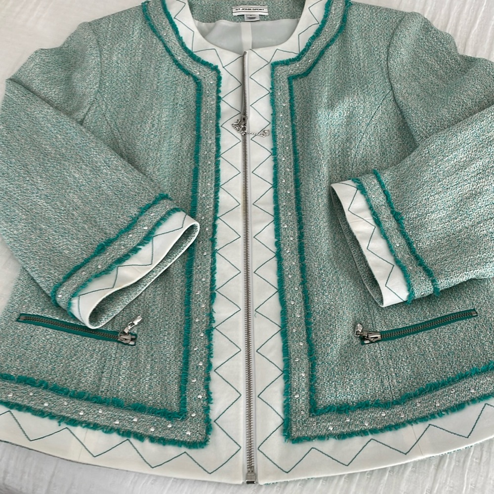 Zip up jacket/blazer excellent